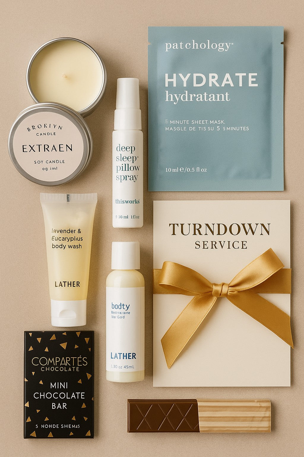 Turndown Tranquility Luxury Amenity Box – EuroBean Supply